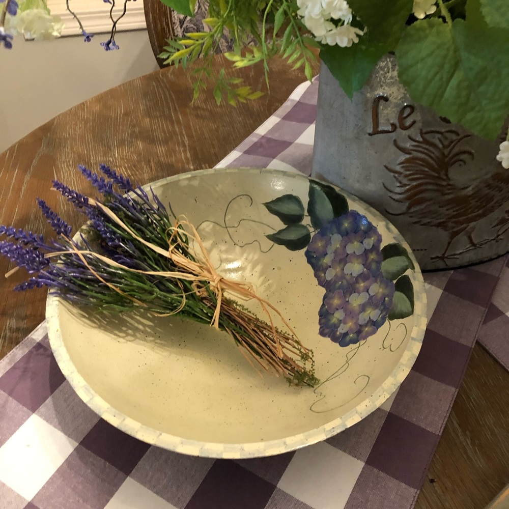 Hand Painted wooden bowl